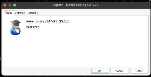 Screenshot 2568-02-10 at 11.31.29 Never Losing EA V25.1.1